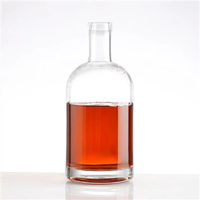 Poteli Gwydr 750ml Gyda Chorc
