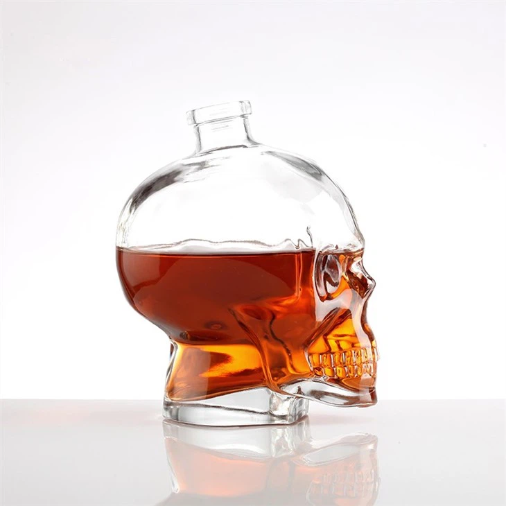 Glass Alcohol Bottles Decorative