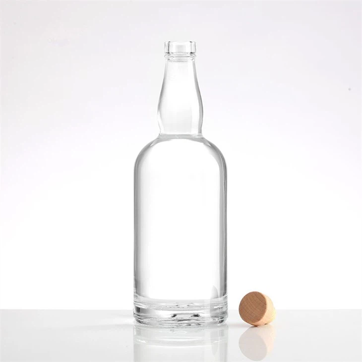 700ml Vodka Glass And Bottle