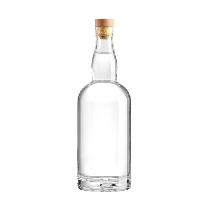 700ml Vodka Glass And Bottle
