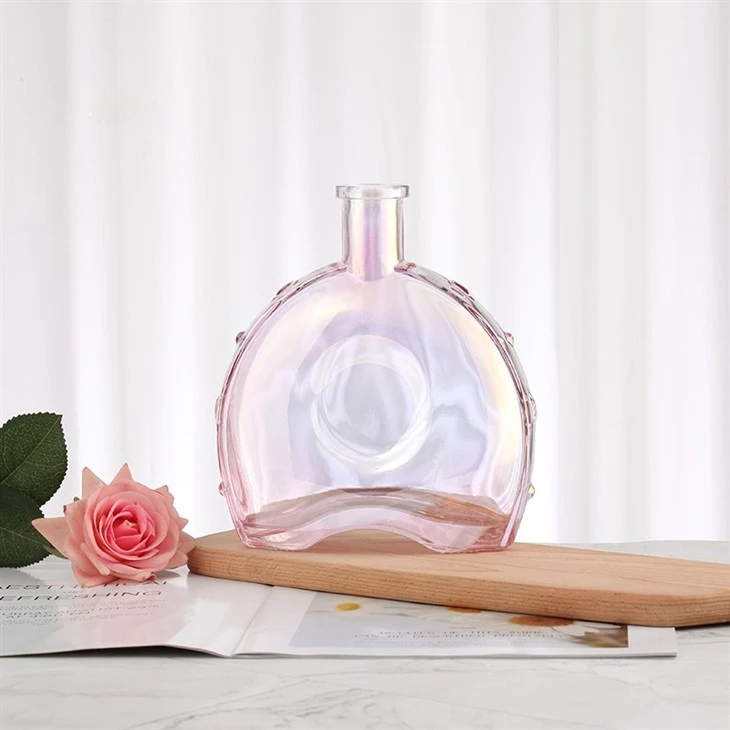 750ml Uv Electroplated Wine Glass Bottle