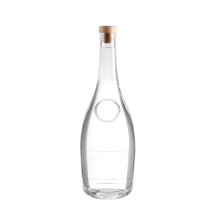 750ml Vodka Bottle Wine Liquor Glass Small Bottles
